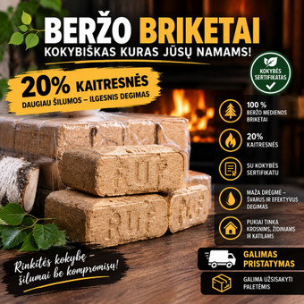 Beržo brikėtai 20% Rokiškio rajonas Edita Paškienė nuotrauka 2