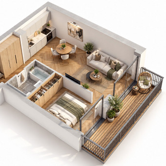 3D Planai Vilnius NT 3D vizualizacijos nuotrauka 4