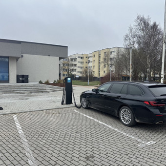 Elektromobilių įkrovimo stotelės Vilnius SOLIPORT nuotrauka 2