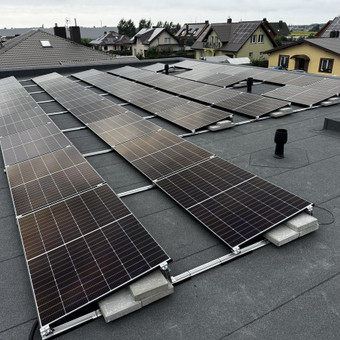 Saulės elektrinių montavimas Klaipėda Baltijos elektrikai MB, Giedrius Zamarys nuotrauka 12