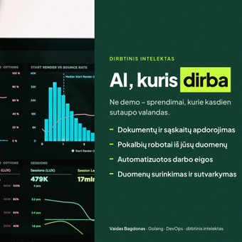 Microsoft Office Excel programavimas Vilnius Vaidas Bagdonas nuotrauka 1