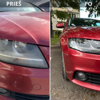 Žibintų poliravimas Kaunas MVDETAILINGKAUNAS nuotrauka 3