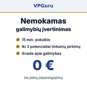 Nemokamas galimybių įvertinimas (0 €) Vilnius VPGuru nuotrauka 2