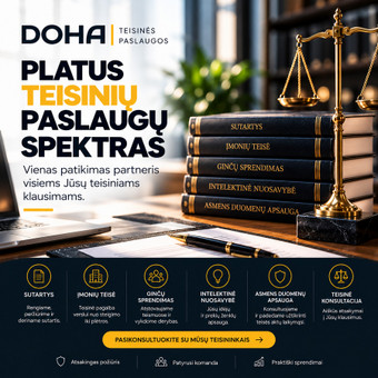 Intelektinės nuosavybės teisės paslaugos Kaunas MB Doha nuotrauka 3
