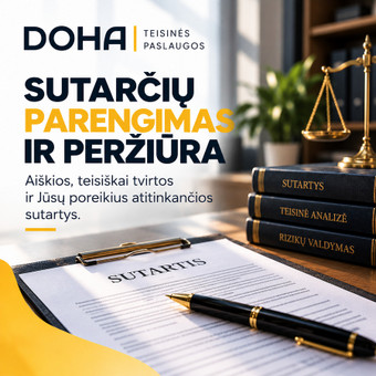 Buto nuomos sutartys Kaunas MB Doha nuotrauka 12