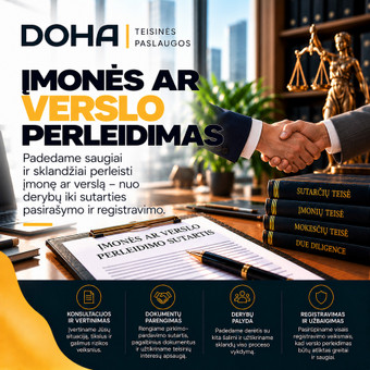 Juridinių asmenų likvidavimas Kaunas MB Doha nuotrauka 20
