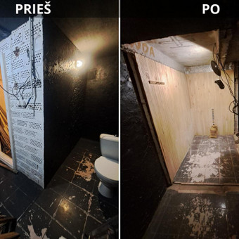 Pertvarų, sienų griovimas Alytus Airas nuotrauka 3