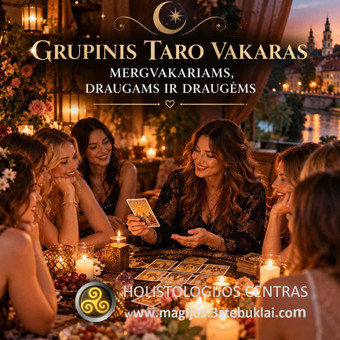 Grupinis Taro kortų vakaras – mergvakariams, draugams ir draugėms Vilniuje Užupis Vilnius Ragana Sandra | Magija ir Psichologija nuotrauka 26