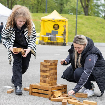 Jenga -žaidimų nuoma Šiauliai zaidi.lt nuotrauka 3