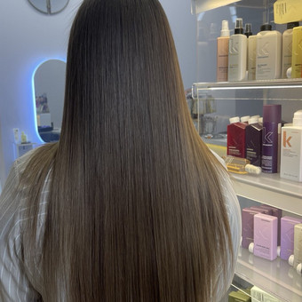 Braziliškas plaukų tiesinimas keratinu Vilnius Liudmila Pociūnienė nuotrauka 5