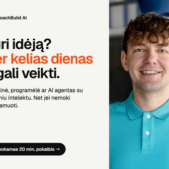 Individualūs AI mokymai: išmok kurti pats Vilnius CoachBuildAI nuotrauka 2