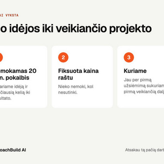 AI mokymai komandoms ir įmonėms Vilnius CoachBuildAI nuotrauka 7