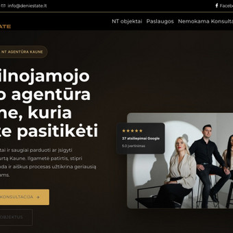 Svetainių kūrimas Kaunas MB Daimanata nuotrauka 4