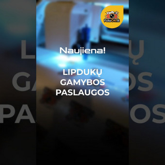 Lipdukų gamyba Vilnius M. D. nuotrauka 8