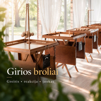 Girios broliai - premium žaidimų erdvė įmonių šventėms Kaunas Margas miškas nuotrauka 5