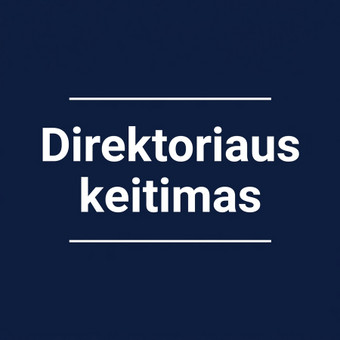 Direktoriaus keitimas Vilnius companyregistration.lt nuotrauka 6