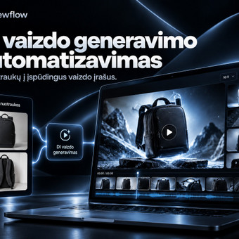 DI vaizdo generavimo automatizavimas Vilnius newflow nuotrauka 10