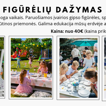 Gipso figūrėlių arba magnetukų dažymas Panevėžys Piniavos padaužos nuotrauka 7