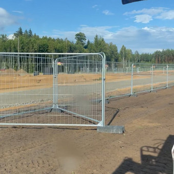 Laikinų tvorų montavimas Kėdainių rajonas ESTATYBA nuotrauka 8