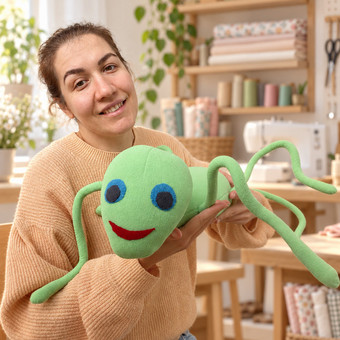 🦗 Žiogas Zipis – siuvamas individualiai! Kaunas Toma / siuvimasTau nuotrauka 6