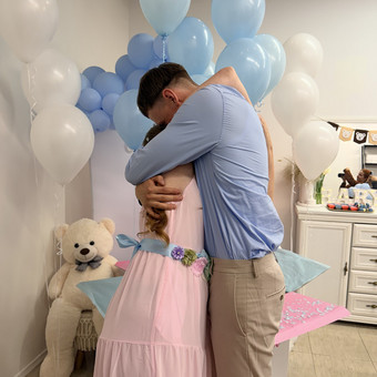 GENDER REVEAL su ATSKLEIDIMU Klaipėda Oksana Legenzova nuotrauka 3