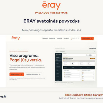 Svetainių kūrimas Plungės rajonas ERAY | Ernestas Pocius nuotrauka 2