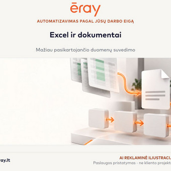 Microsoft Office Excel programavimas Plungės rajonas ERAY | Ernestas Pocius nuotrauka 1