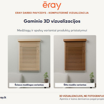Produktų 3D modeliavimas ir vizualizacijos Plungės rajonas ERAY | Ernestas Pocius nuotrauka 6