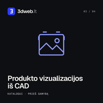 Produkto vizualizacijos iš CAD Vilnius 3dweb.lt nuotrauka 8