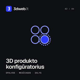 3D produkto konfigūratorius Vilnius 3dweb.lt nuotrauka 7