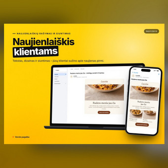 Naujienlaiškių rašymas ir siuntimas Vilnius Tomas Butkus nuotrauka 12