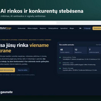 Konkurentų stebėsena – MarketScope Akmenės rajonas Data Innovations, MB nuotrauka 9