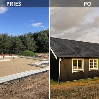 Karkasinių namų statyba Alytus MB STAGMEDA nuotrauka 1