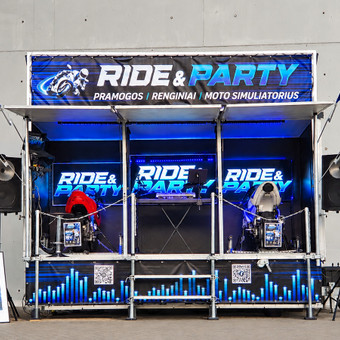 Apšvietimo įrangos nuoma Vilnius RIDE and PARTY nuotrauka 1