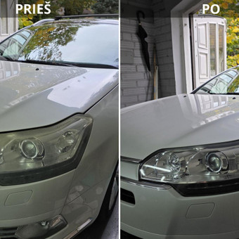 Žibintų poliravimas Plungės rajonas Street Trail Garage nuotrauka 2