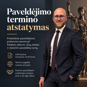 Paveldėjimo teisės paslaugos Šiauliai Aistis Godliauskas nuotrauka 4