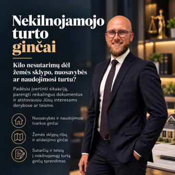 Naudojimosi namu ar žemės sklypu tvarkos nustatymas Šiauliai Aistis Godliauskas nuotrauka 16
