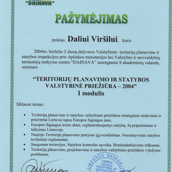 Dokumentų paruošimas pastatų 100% įteisinimui Vilnius Dalius Viršilas, Darbo Patirtis 30+ metų nuotrauka 6