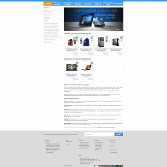 El. parduotuvių sprendimai naudojant populiariausias TVS (Prestashop, WooCommerce, Magento) arba Unikalius sprendimus.
Individualiai įvertiname Jūsų el. parduotuvės tikslus bei padedame su vystymu Kaunas We're WYRD IT nuotrauka 2 El. parduotuvių kūrimas Kaunas We're WYRD IT nuotrauka 2