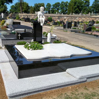 Granito plokštės kapams, dengimas Vilnius Arnas B. nuotrauka 5