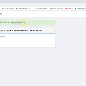 Darbo laiko apskaitos interneto programa statybos įmonei. Palanga Šarūnas Bielskis nuotrauka 9