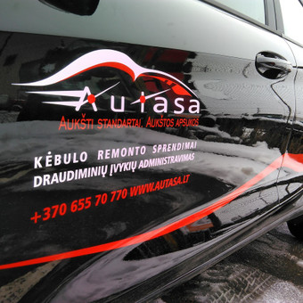 Kaunas Reklamos gamyba nuotrauka 1 Reklama ant transporto Kaunas Reklamos gamyba nuotrauka 1
