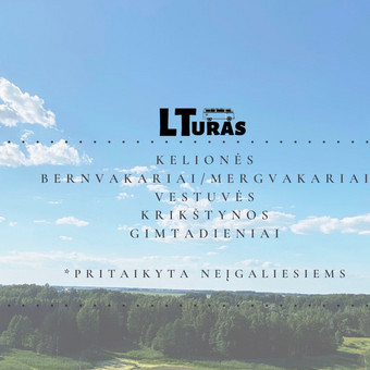 Planuokite ekskursijas, o mes - nuvešime Jums patogiausiu transportu nuo 3 iki 46 vietų!
Pajūrys, pažintiniai takai, alaus, duonos kelias ir kitos nepažintos Lietuvos gėrybės.
Prašome dėvėti kaukes:) Vilnius LTuras nuotrauka 17 Transportas ekskursijoms Vilnius LTuras nuotrauka 17