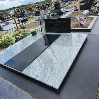 Granito plokštės kapams, dengimas Klaipėdos rajonas MB Akmens Broliai nuotrauka 5