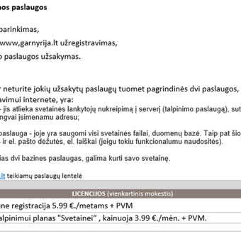 Paslauga