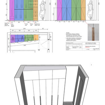 Brėžinių papkė,- inspiracijos schemos, brėžiniai ir 3D modeliai, spalvos ir medžiagos. Bendravimas su baldininku. Vilnius Ingrida Daškevičiūtė - Tolveišienė nuotrauka 7 Baldų inspiracinės schemos Vilnius Ingrida Daškevičiūtė - Tolveišienė nuotrauka 7