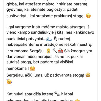 Priklauso nuo kiek papildomu darbu yra Kaunas Sergejus nuotrauka 1 Stogų remontas Kaunas Sergejus nuotrauka 1