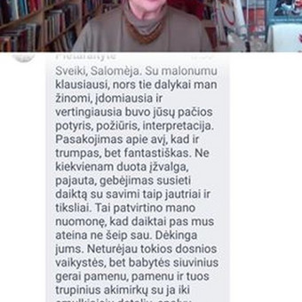 Meno terapijos užsiėmimai Klaipėda Salomėja Burneikaitė nuotrauka 1