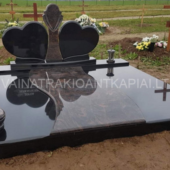 Platus spalvų pasirinkimas už geriausią kainą! Kaunas Vainatrakio antkapiai nuotrauka 5 Granito plokštės kapams, dengimas Kaunas Vainatrakio antkapiai nuotrauka 5
