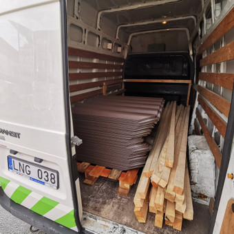 Medžiagų pristatymas iš prekybos vietų į statybos objektą. Šiauliai UAB AUTODEIDA nuotrauka 2 Statybinių medžiagų pristatymas Šiauliai UAB AUTODEIDA nuotrauka 2